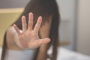 Embarrassed Woman
