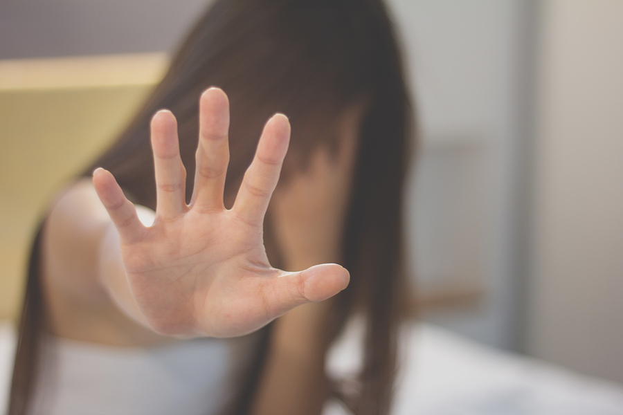Embarrassed Woman